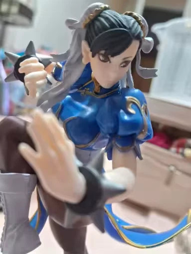 Chun-Li Street Fighter Collectible Action Figure Model Statue PVC7" [No Box]
