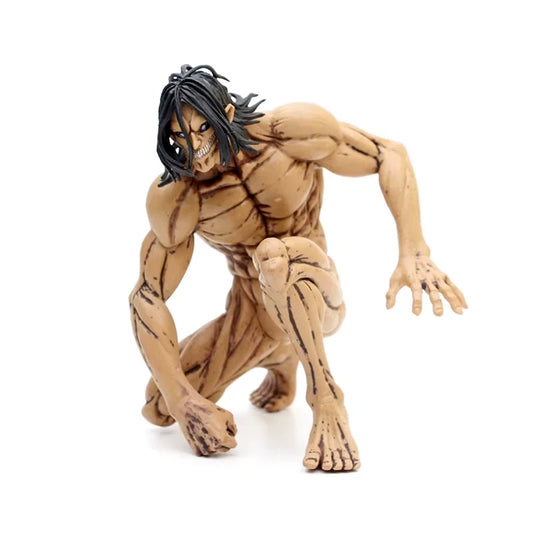 Eren Titan Form Attack on Titan AoT Anime Rare Action Figure PVC 5.9 in [Boxed]