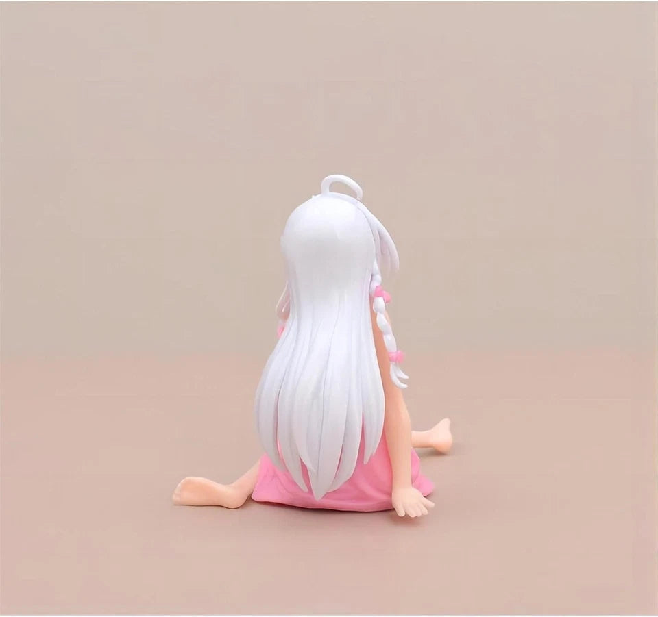 Elaina Pajamas Wandering Witch Anime Kawaii Desktop Figure 4.3 in [No Box]