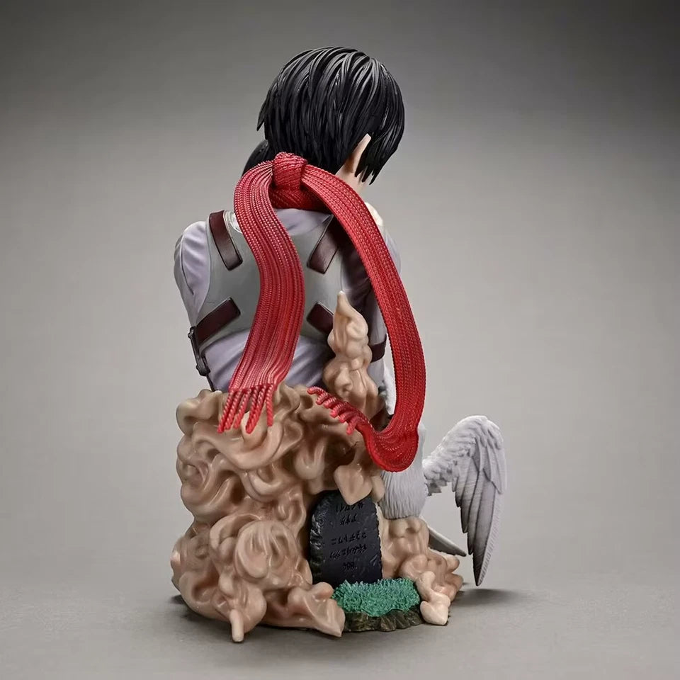 Mikasa Kissing Eren's Head Attack on Titan AoT Top-Rated Anime Figure PVC 8.6" [Boxed]