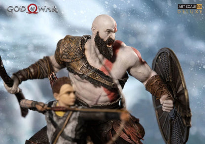 Kratos & Atreus God of War RPG Adjustable Action Figure PVC 7.8" [Boxed]