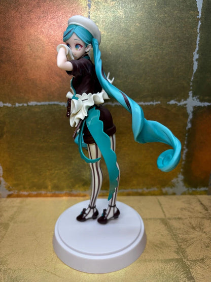 Hatsune Miku Pastry Chef Project DIVA rhythm Vocaloid Figure PVC 7.2" [Boxed]
