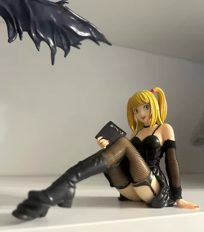 Misa Amane Sitting Pose Death Note Desktop Anime Figure Model PVC 4" [Boxed]