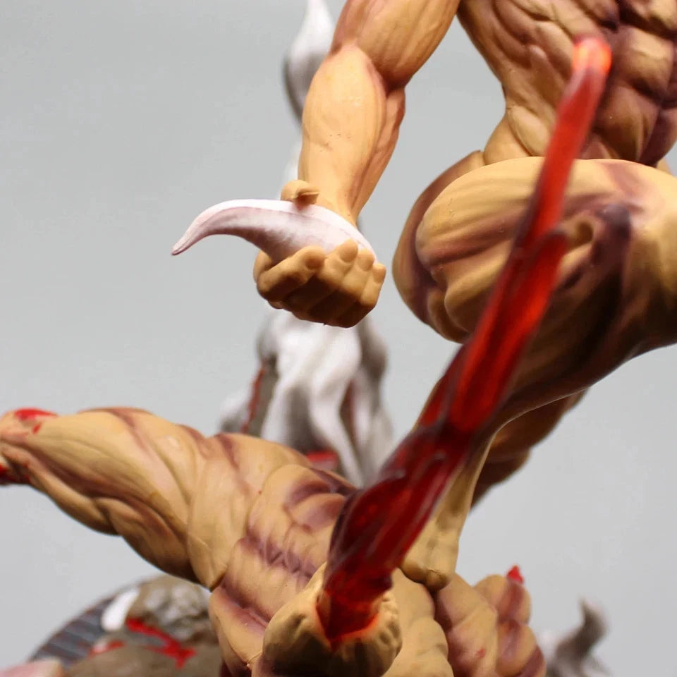 Eren vs Jaw Titan Attack on Titan AOT Best-Selling Anime Figure PVC 11.4" [Boxed]