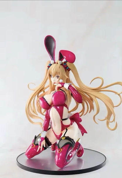 Yuri Eberwein Latex Bunny Magical Girl Lyrical Nanoha Anime Figure PVC 10" [No Box] *Adult Collectible*