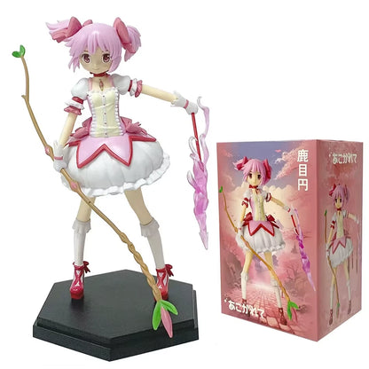 Madoka Kaname Puella Magi Madoka Magica Anime Figure Model Statue PVC 7" [Boxed]
