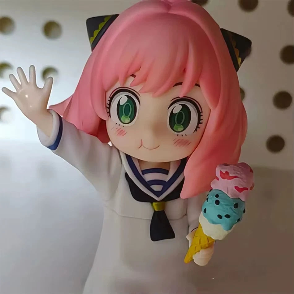 Anya Spy × Family Anime Cute Desktop Miniature Figure Girl PVC 5.1 in [No Box]