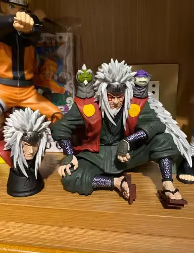 Jiraiya Sage Mode Naruto Classic Anime Figure Model Statue PVC 6" [Boxed]