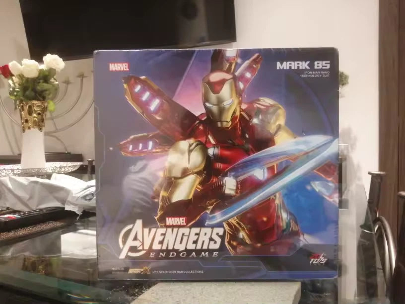 Iron Man Mark 85 Marvel Endgame Adjustable Iconic Action Figure PVC 6" [Boxed]