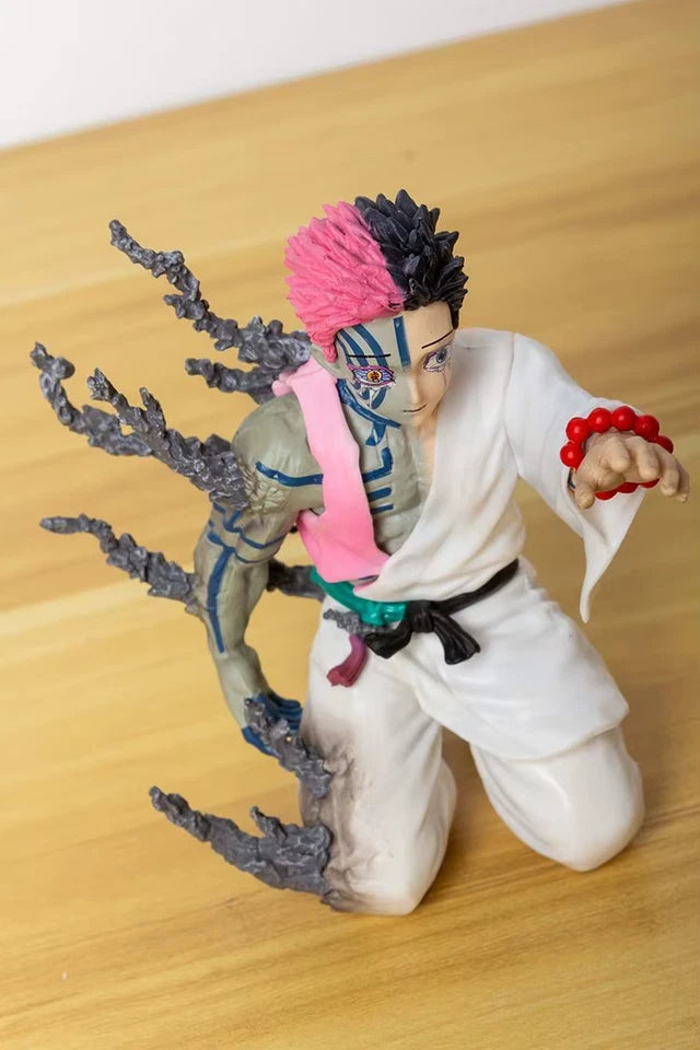 Akaza Hakuji Upper Moon 3 Demon Slayer Anime Figure PVC 5.1 in [Boxed]