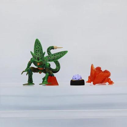 Cell Set of 7 pcs Dragon Ball Z Anime Figure Model Statue PVC 1 - 4" [No Box]