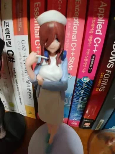Miku Nakano Nurse Quintessential Quintuplets Anime Figure Model PVC 7” [No Box]