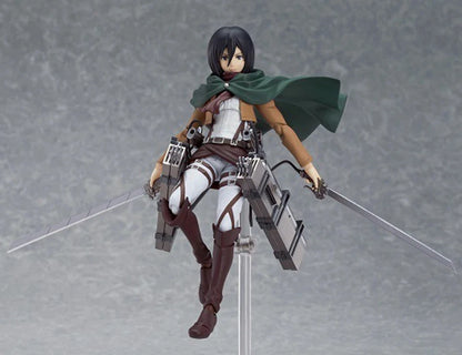 Mikasa Attack on Titan AOT Anime Adjustable Collectible Figure PVC 6.4" [Boxed]
