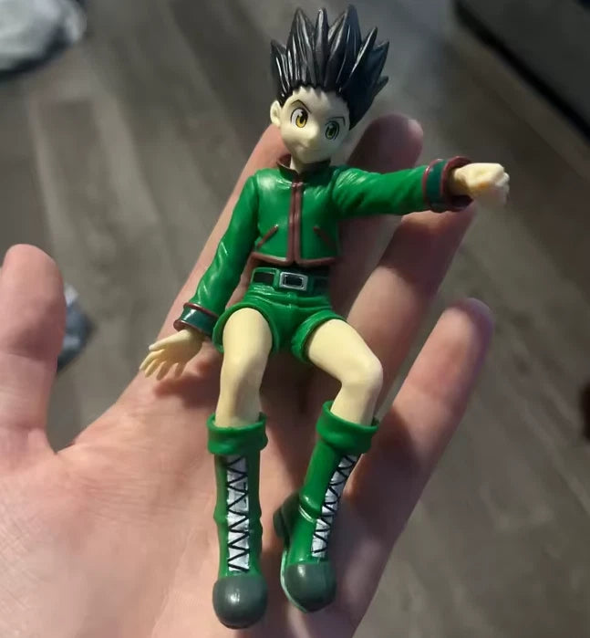 Gon Freecss Fist Bump Hunter × Hunter Desktop Anime Figure Model PVC 5" [No Box]