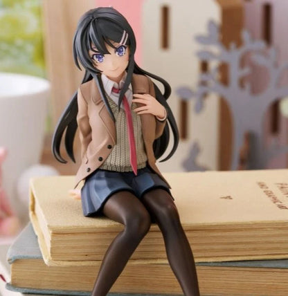 Mai Sakurajima Rascal Does Not Dream Anime Kawaii Desktop Figure PVC 5" [Boxed]
