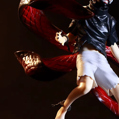 Ken Kaneki Centipede Tokyo Ghoul Iconic Anime Figure PVC 7" [No Box]