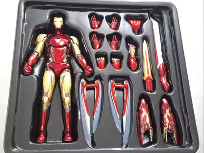 Iron Man Mark 85 Marvel Endgame Adjustable Iconic Action Figure PVC 6" [Boxed]