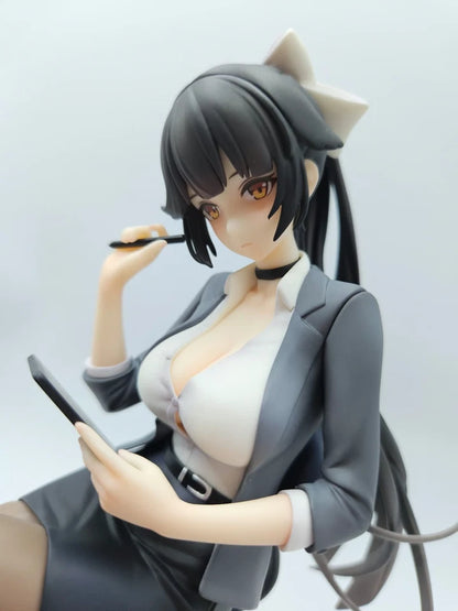 Takao Office Outfit Azur Lane RPG Top-Rated Anime Figure PVC 6.6" [Boxed]