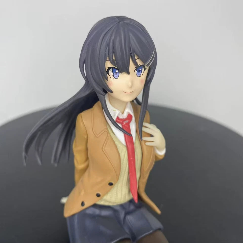 Mai Sakurajima Rascal Does Not Dream Desktop Anime Figure Model PVC 5" [No Box]