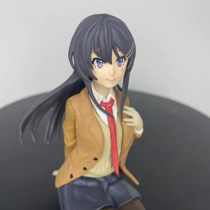 Mai Sakurajima Rascal Does Not Dream Desktop Anime Figure Model PVC 5" [No Box]