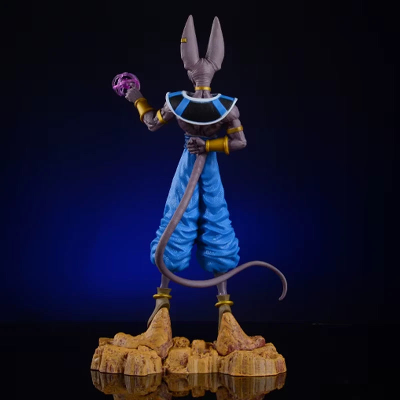 Beerus the Destroyer Dragon Ball Super Anime Figure Model Statue PVC 11" [No Box]