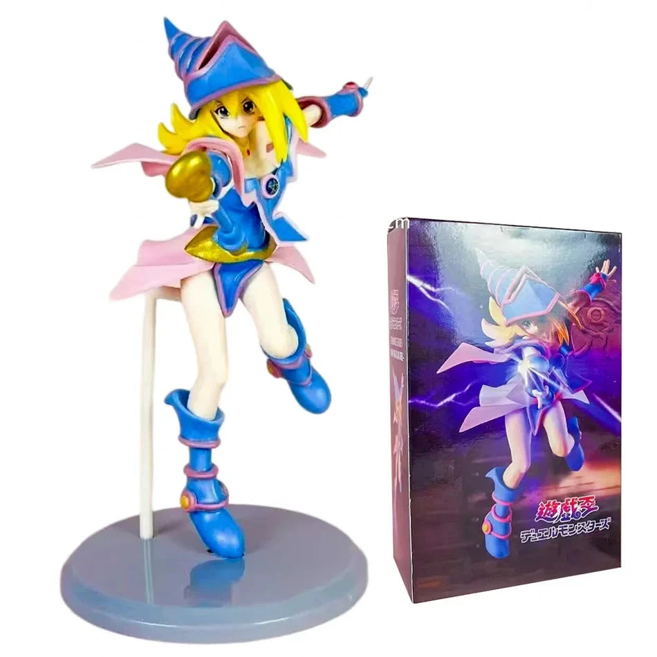 Dark Magician Girl Yu-Gi-Oh Cute Kawaii Anime Figure Model Statue PVC 8" [Boxed]