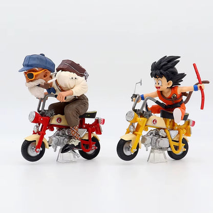 Master Roshi & Childhood Goku Dragon Ball Iconic Anime Figure PVC 5" [Boxed]