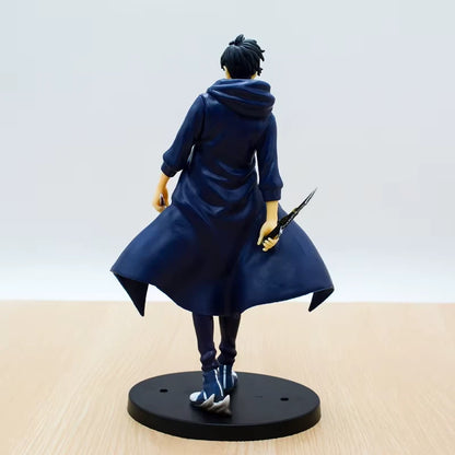Sung Jin-woo Dual Daggers Solo Leveling Anime Figure Model Statue PVC 8" [Boxed]