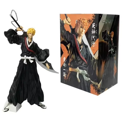 Ichigo Kurosaki Bleach Collectible Anime Figure Model Statue PVC 8" [Boxed]