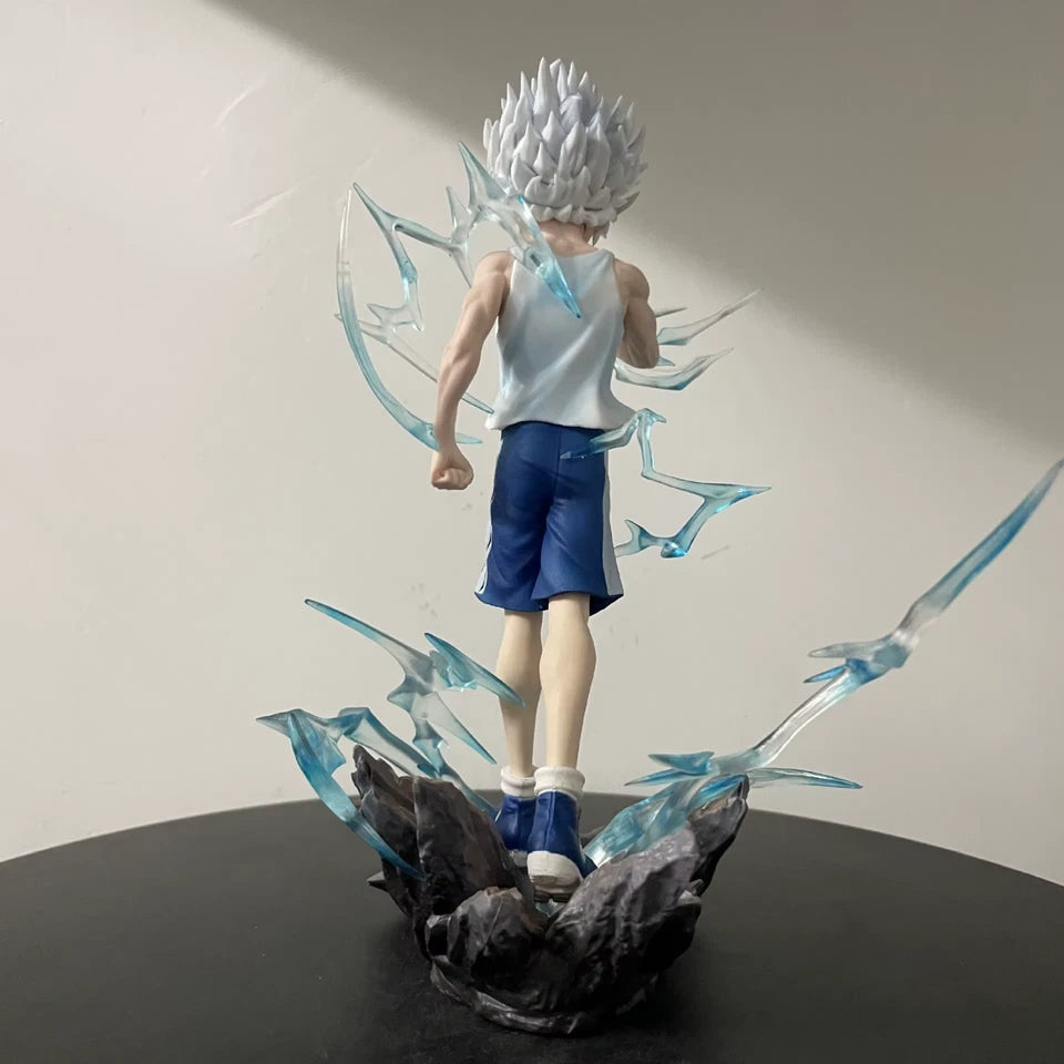 Killua Godspeed Hunter × Hunter Collectible Iconic Anime Figure PVC 8" [Boxed]