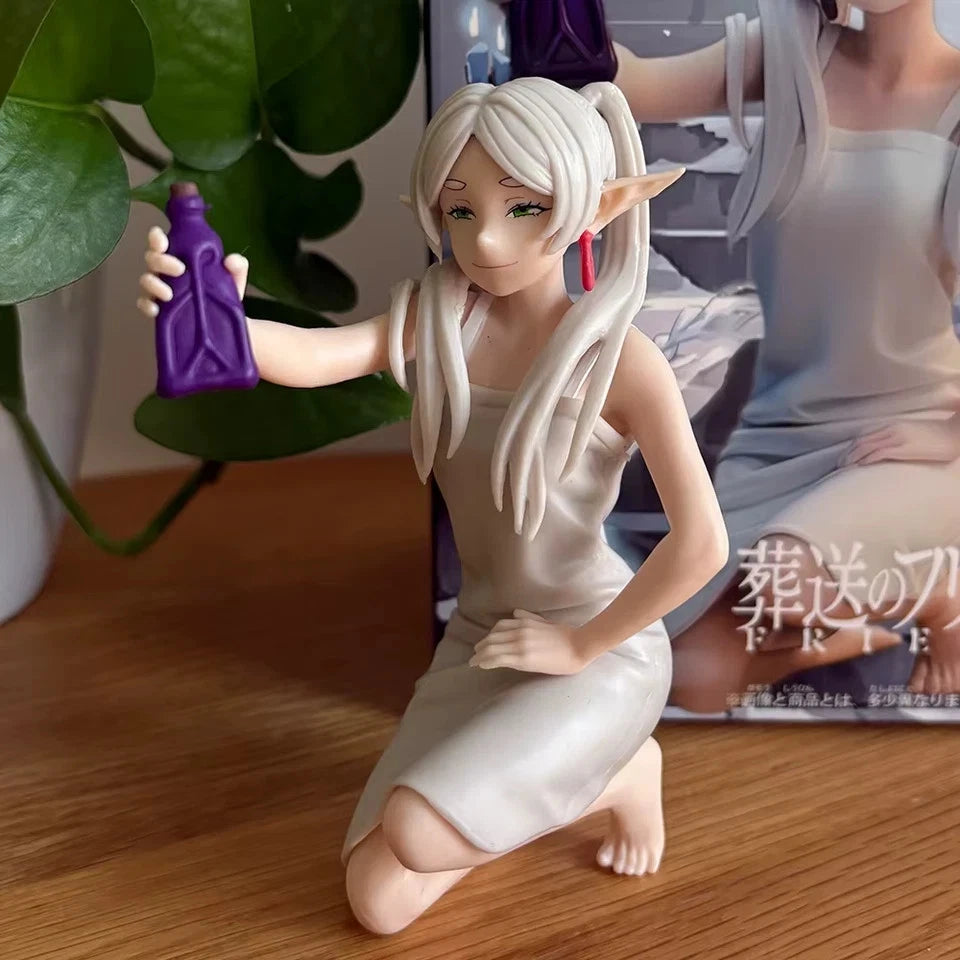 Frieren Tipsy Pajamas Frieren: Beyond Journey's End Anime Kawaii Figure PVC 4.5" [Boxed]