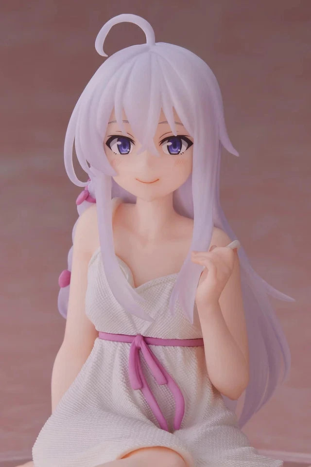 Elaina Pajamas Wandering Witch Anime Adorable Kawaii Desktop Figure 3.5" [No Box]