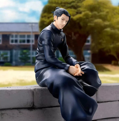 Suguru Geto Sitting Jujutsu Kaisen Anime Desktop Figure PVC 5.3 in [Boxed]