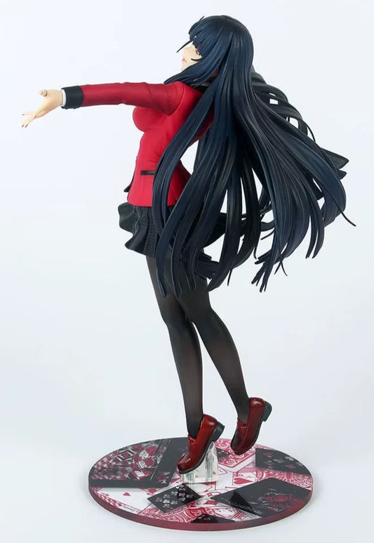 Yumeko Kakegurui Compulsive Gambler Anime Figure Model Statue PVC 7.8" [Boxed]