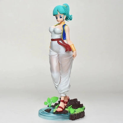 Bulma Arabian Style Dragon Ball Z Curvy Anime Figure PVC 11" [No Box] *Adult Collectible*