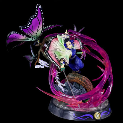 Shinobu Kocho Insect Breathing Demon Slayer Anime Figure Statue PVC 12" [Boxed]