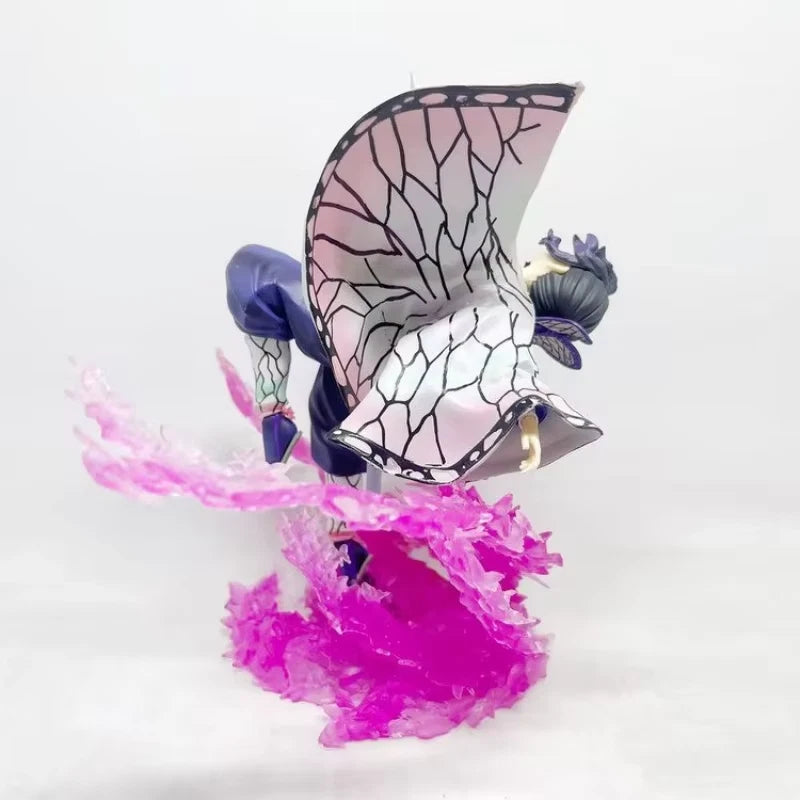 Shinobu Kocho Insect Breathing Demon Slayer Anime Figure Model Statue PVC 7.8" [Boxed]