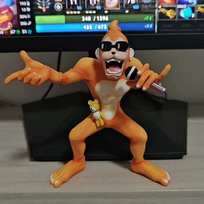 Etemon Singing DIGIMON Anime Collectible Funny Action Figure 4" [No Box]