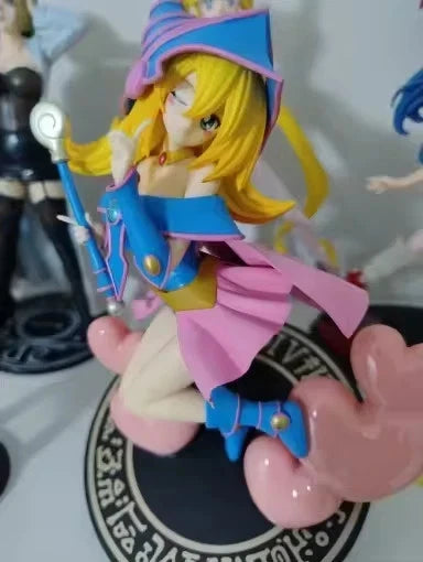 Dark Magician Girl Yu-Gi-Oh Kawaii Anime Figure Model Statue PVC 7" [Boxed]