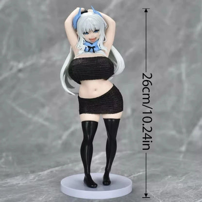 Mirajane Strauss Full Bust Halphas Fairy Tail Cast Off Anime Figure PVC 9" [No Box] *Adult Collectible*