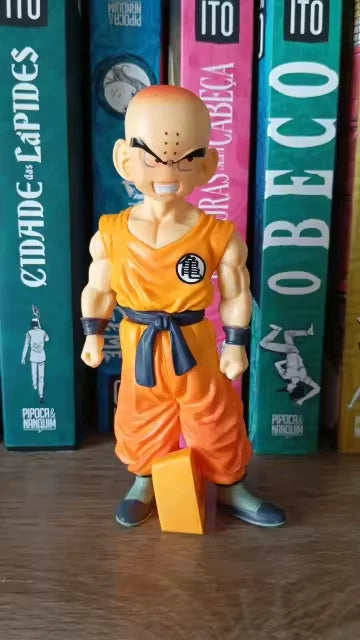 Krillin Angry Expression Dragon Ball Z Anime Collectible Figure PVC 6" [No Box]