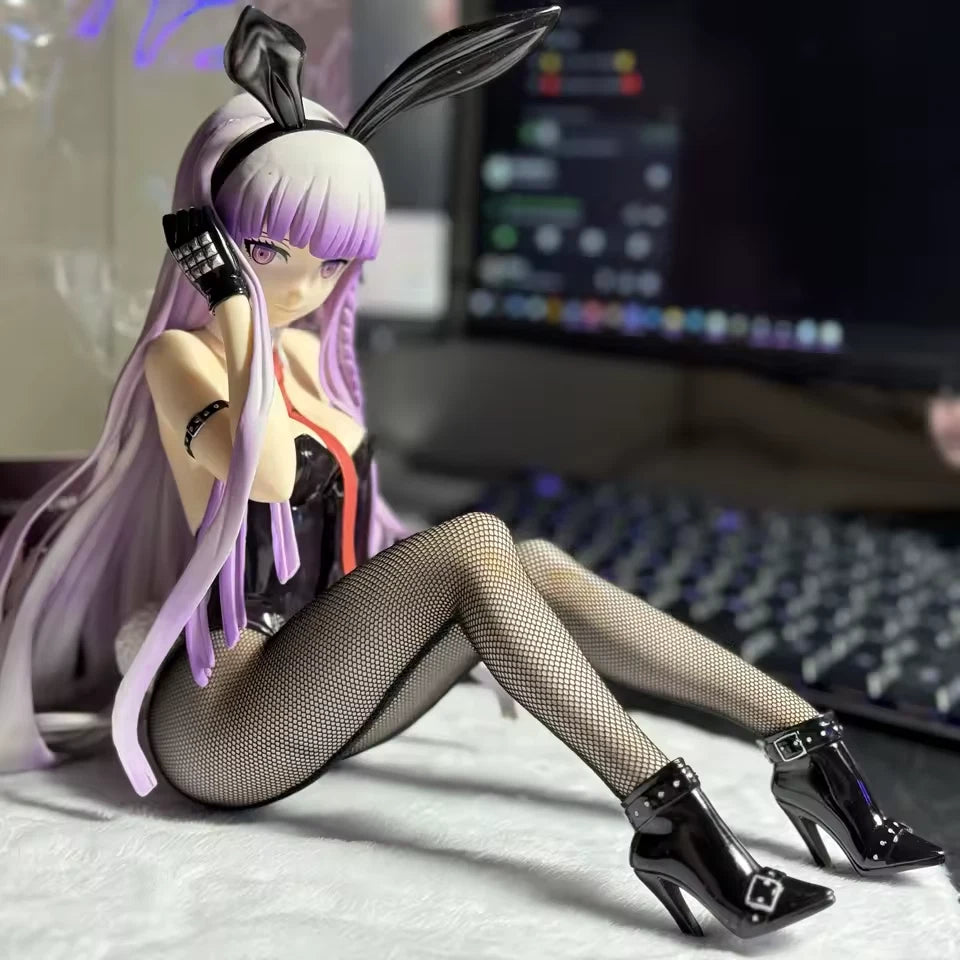 Kyoko Kirigiri Bunny Danganronpa Cute Anime Figure Model Statue PVC 8" [No Box]