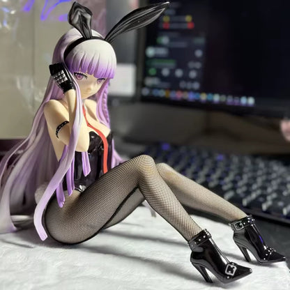 Kyoko Kirigiri Bunny Danganronpa Cute Anime Figure Model Statue PVC 8" [No Box]