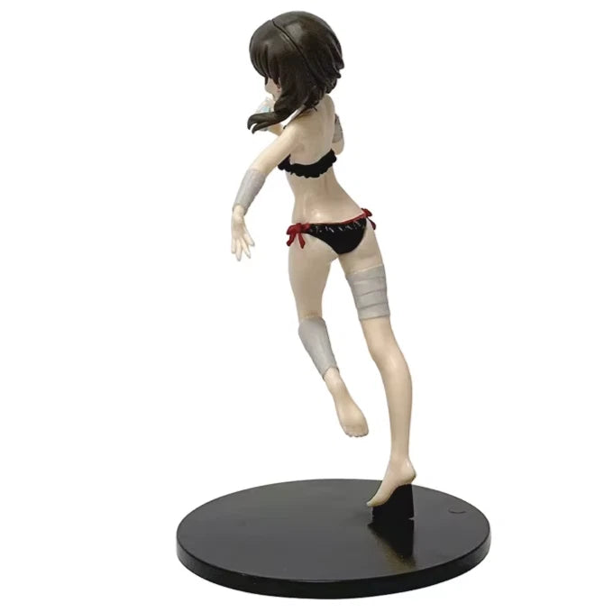 Megumin Swimsuit KonoSuba Cute Kawaii Anime Figure Model Statue PVC 6.5" [Boxed]
