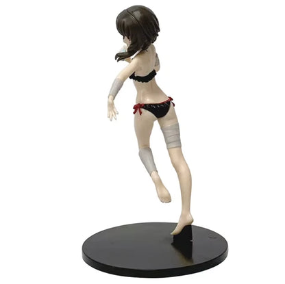 Megumin Swimsuit KonoSuba Cute Kawaii Anime Figure Model Statue PVC 6.5" [Boxed]