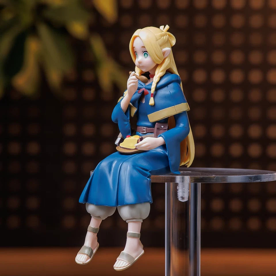 Marcille Donato Eating Cake Delicious in Dungeon Anime Kawaii Figure PVC 5.1" [Boxed]