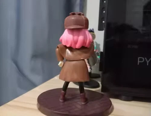 Anya Forger Winter Detective Spy × Family Anime Kawaii Figure PVC 5.2" [Boxed]