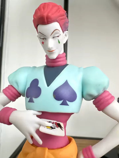 Hisoka Morow Playing Cards Hunter × Hunter Anime Figure Statue PVC 7.4" [Boxed]