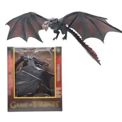 Drogon The Black Beast Game of Thrones Desktop Collectible Figure PVC 7" [Boxed]