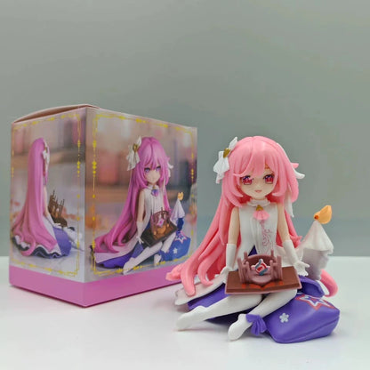Elysia Ego Little Herrscher Honkai Impact Anime Figure Model PVC 3.5" [Boxed]